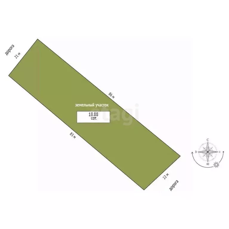 Участок в Татарстан, Тукаевский район, Мусабай-Заводское с/пос, с. ... - Фото 1
