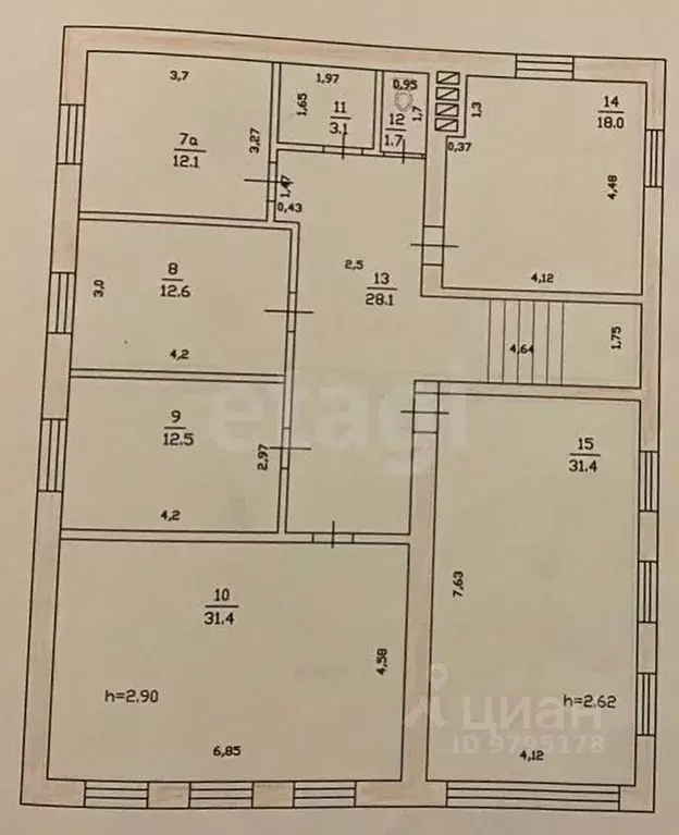 Дом в Татарстан, Казань ул. 4-я Куземетьевская, 4Б (410 м) - Фото 1