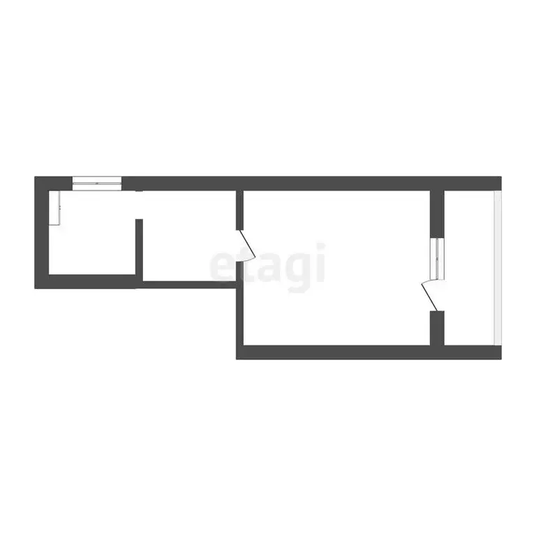 1-комнатная квартира: Невинномысск, Казачья улица, 4 (30.8 м) - Фото 0