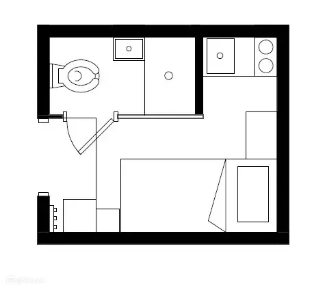 Продаётся квартира-студия, 10 м - Фото 1