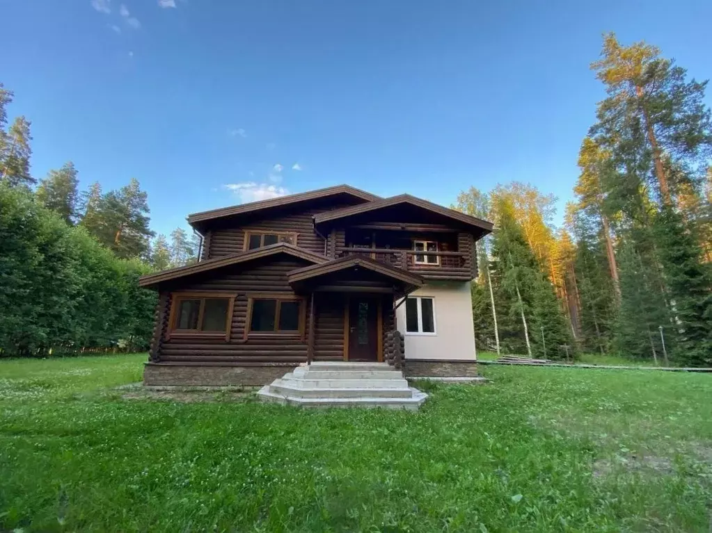 Коттедж в Ленинградская область, Приозерский район, Петровское с/пос, ... - Фото 1