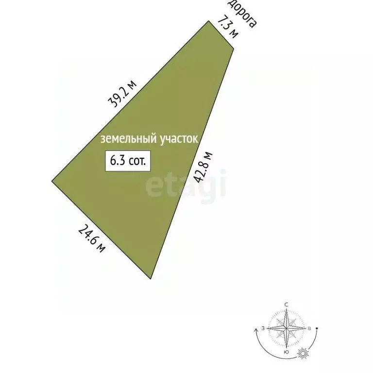 Участок в Ростовская область, Аксайский район, Рассветовское с/пос, ... - Фото 2