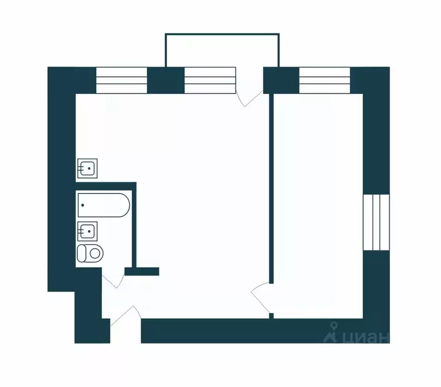 1-к кв. Новосибирская область, Новосибирский район, Каменский ... - Фото 2