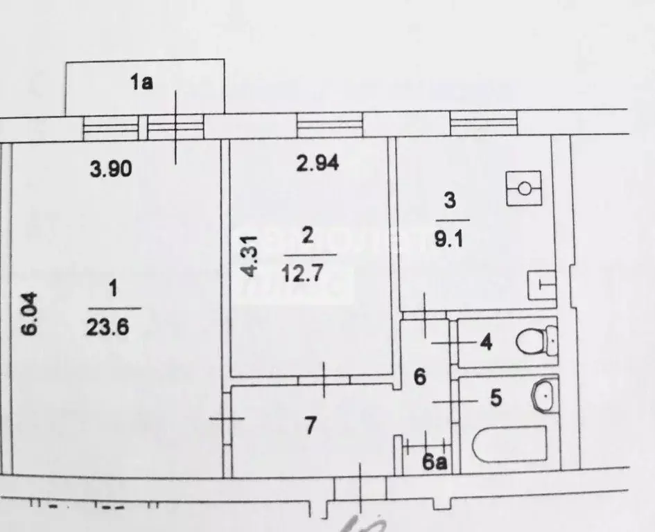 2-к кв. Москва ул. Винокурова, 5/6К2 (57.2 м) - Фото 1