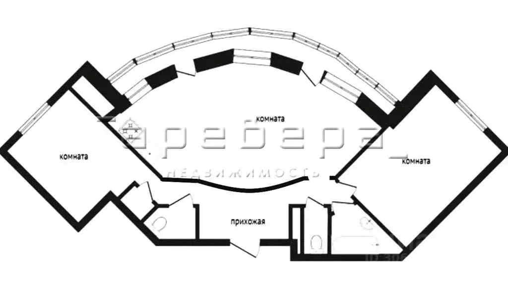 3-к кв. Красноярский край, Красноярск ул. Алексеева, 93 (135.2 м) - Фото 0