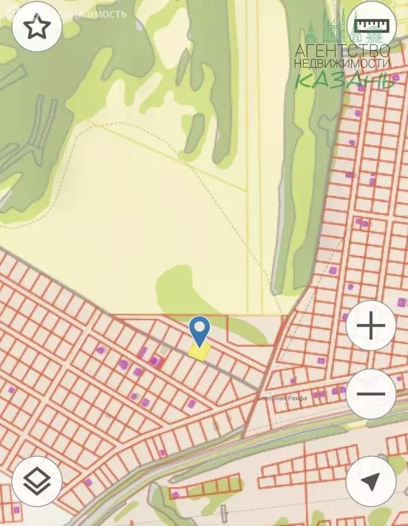 Участок в Зеленодольский район, Большекургузинское сельское поселение, ... - Фото 1