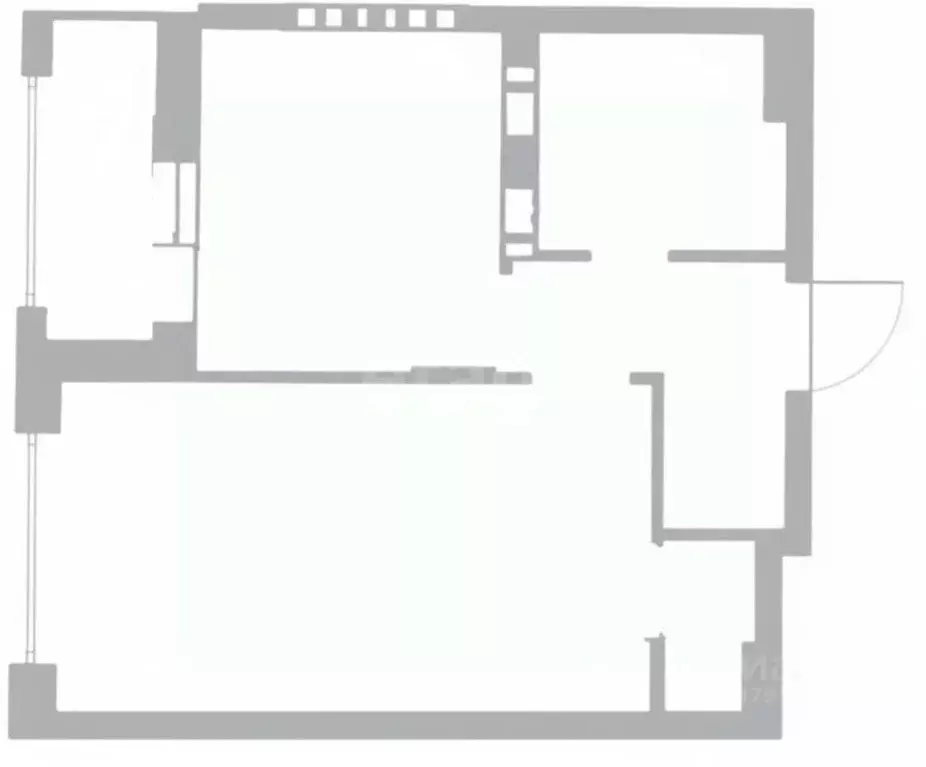 1-к кв. Татарстан, Казань ул. Александра Курынова, 5к1 (34.4 м) - Фото 2