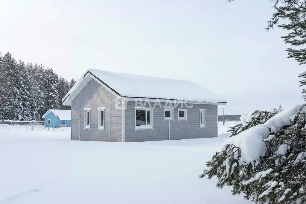 Дом в Карелия, Кондопожский район, Кончезерское с/пос, д. Западное ... - Фото 1