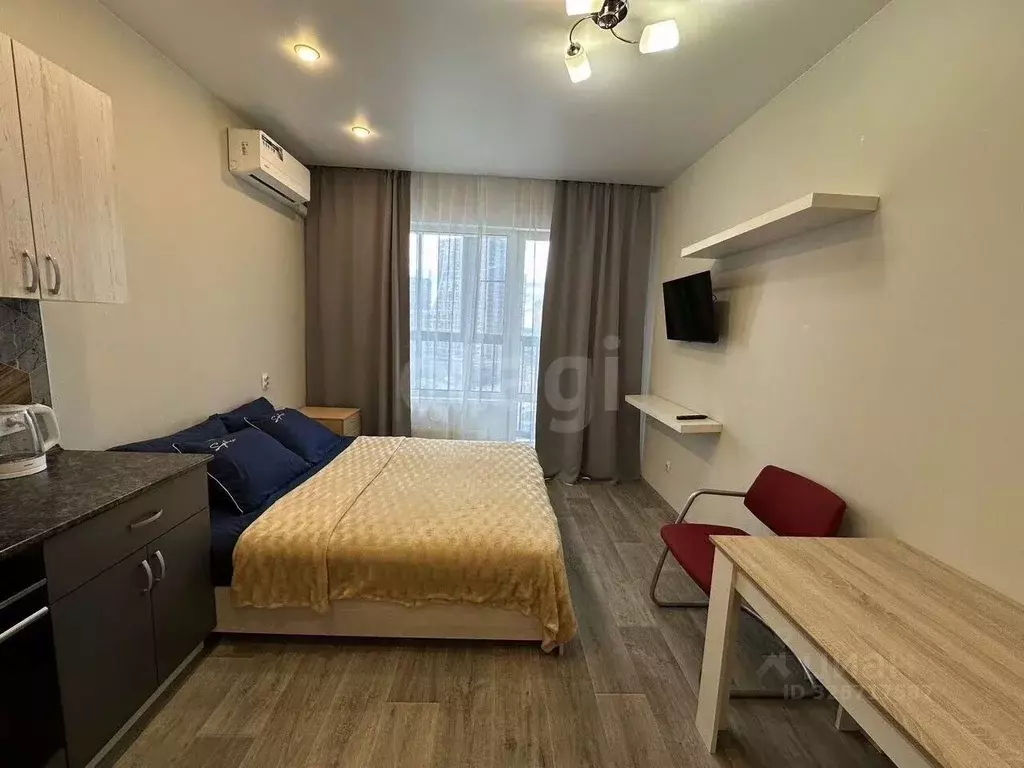 Студия Новосибирская область, Новосибирск ул. Ясный Берег, 25 (25.0 м) - Фото 2