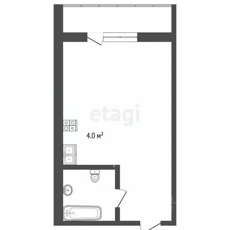 Студия Челябинская область, Челябинск просп. Ленина, 64Б (32.0 м) - Фото 1