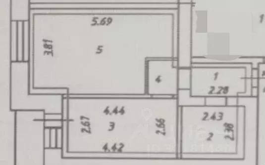 1-к кв. Владимирская область, Владимир ул. 3-я Кольцевая, 16 (42.0 м) - Фото 1