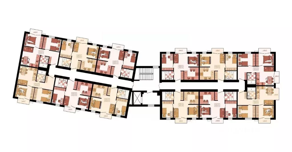 2-к кв. Приморский край, Владивосток Главная ул. (39.87 м) - Фото 2