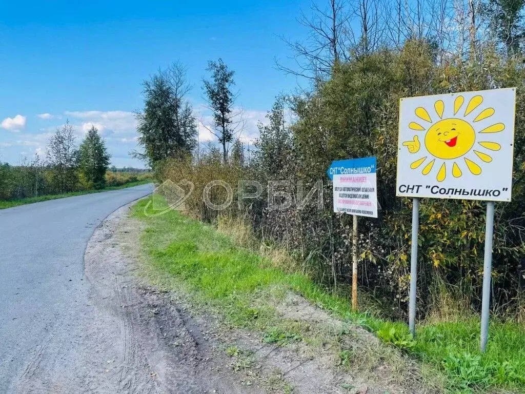Участок в Тюменская область, Тюменский район, Солнышко садоводческое ... - Фото 2