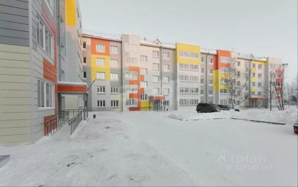 1-к кв. Ямало-Ненецкий АО, Ноябрьск ул. Дружбы, 6А (35.5 м) - Фото 1