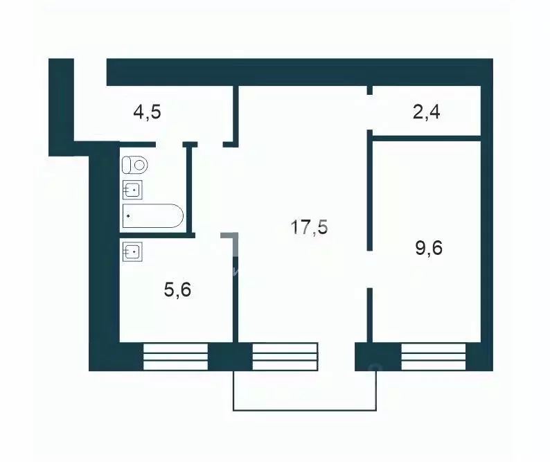 2-к кв. Новосибирская область, Новосибирск ул. Богдана Хмельницкого, ... - Фото 2