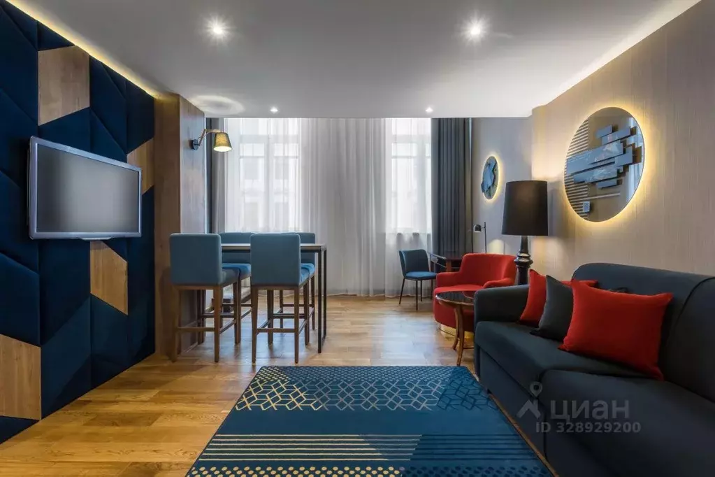 Комната Санкт-Петербург Почтамтская ул., 4 (35.0 м) - Фото 1