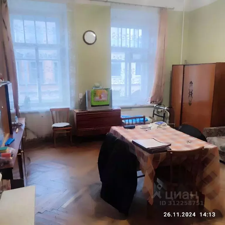 Комната Санкт-Петербург ул. Егорова, 16 (24.5 м) - Фото 0