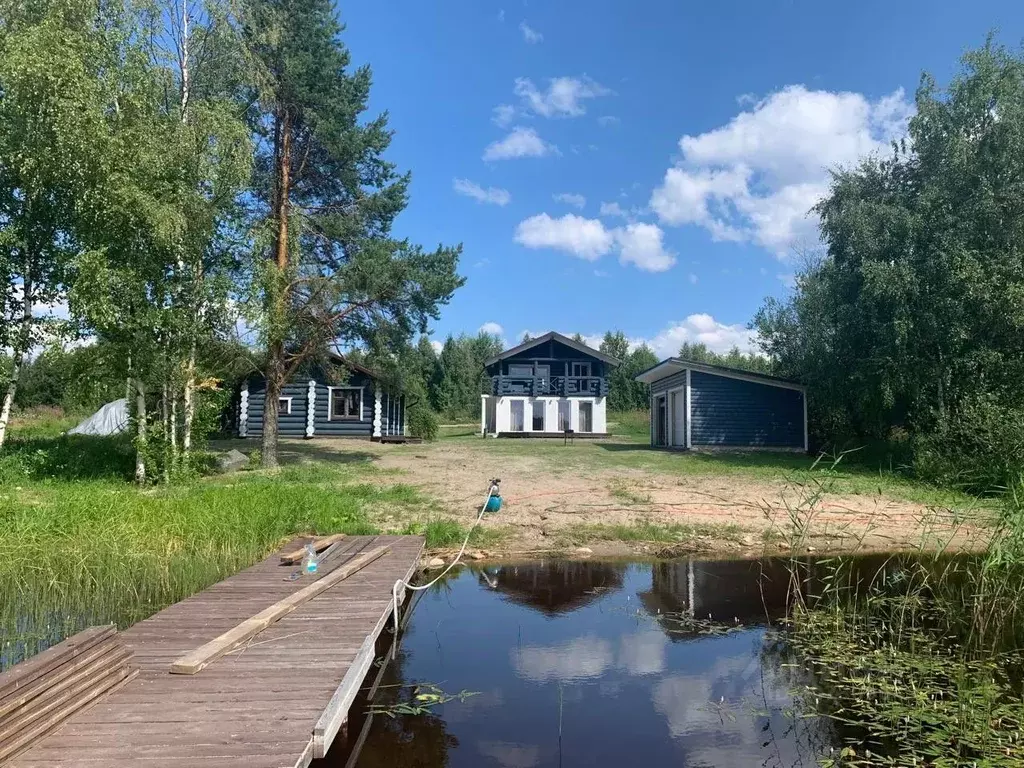 Дом в Карелия, Пряжинский район, Эссойльское с/пос, Кишкойла тер.  ... - Фото 0