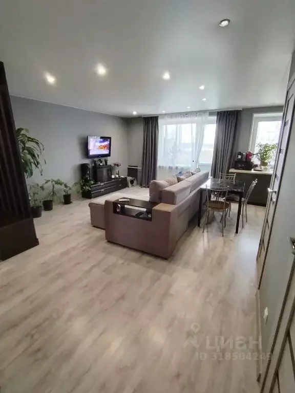 3-к кв. Карелия, Петрозаводск ул. Труда, 2 (60.5 м) - Фото 0