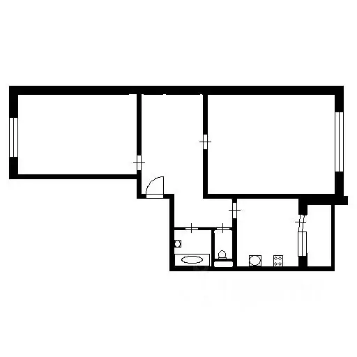 2-к кв. Воронежская область, Воронеж ул. 9 Января, 304Б (59.9 м) - Фото 2