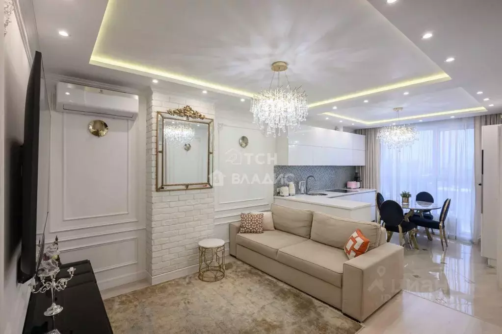 Квартира, 2 комнаты, 65.3 м - Фото 1