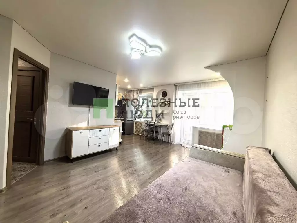 1-к. квартира, 30 м, 5/5 эт. - Фото 1