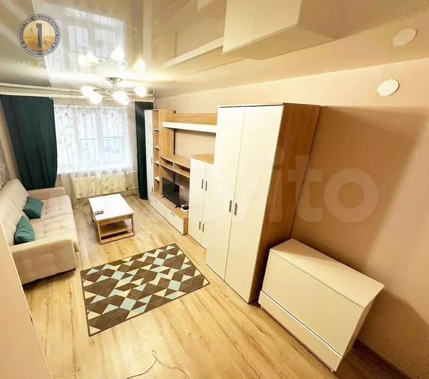 1-к. квартира, 32,6 м, 2/7 эт. - Фото 1