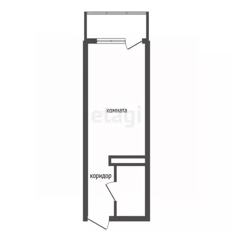 Студия Воронежская область, Воронеж ул. 9 Января, 233/40 (24.8 м) - Фото 2