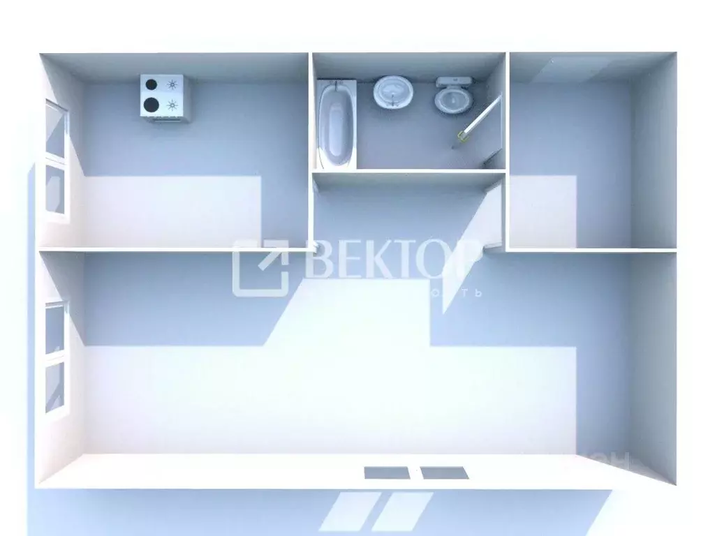 1-к кв. Ярославская область, Ярославль ул. Чкалова, 19А (30.8 м) - Фото 2