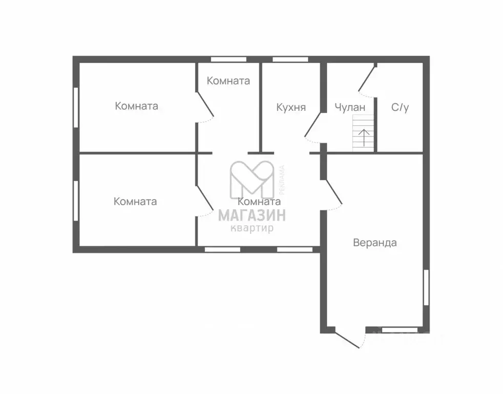 Дом в Ленинградская область, Выборгский район, Селезневское с/пос, ... - Фото 2