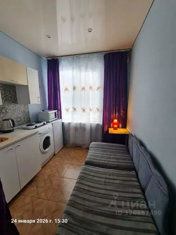 Студия Тульская область, Тула ул. Хворостухина, 2 (12.0 м) - Фото 1