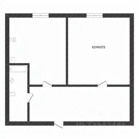 1-к кв. Бурятия, Улан-Удэ ул. Столбовая, 64 (33.2 м) - Фото 1