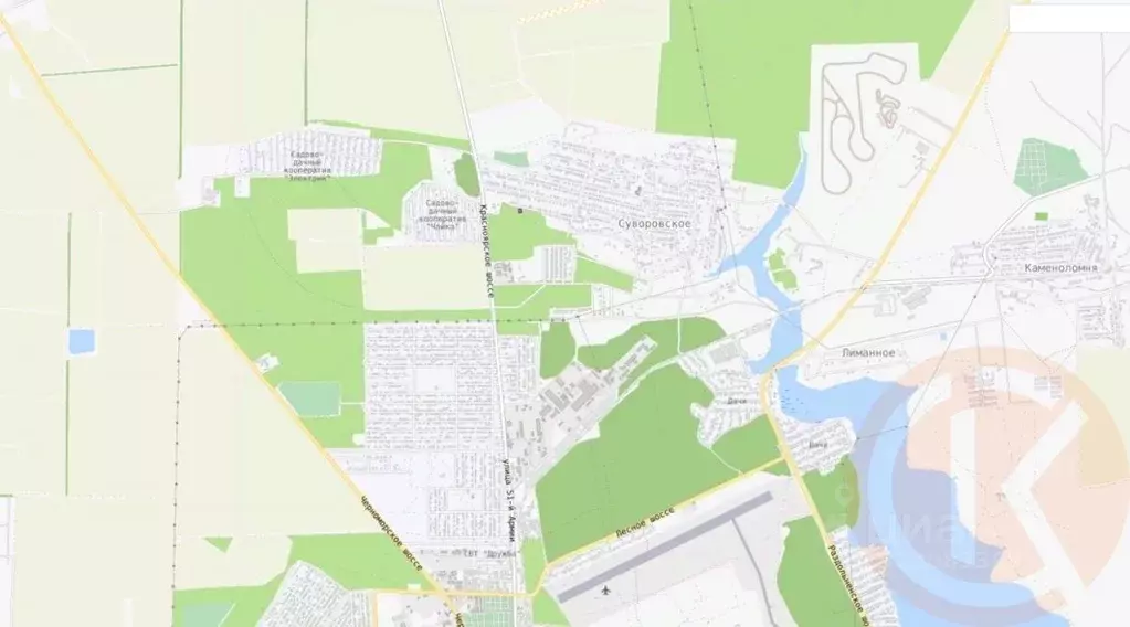 Участок в Крым, Сакский район, с. Суворовское ул. Евпаторийская, 56А ... - Фото 2