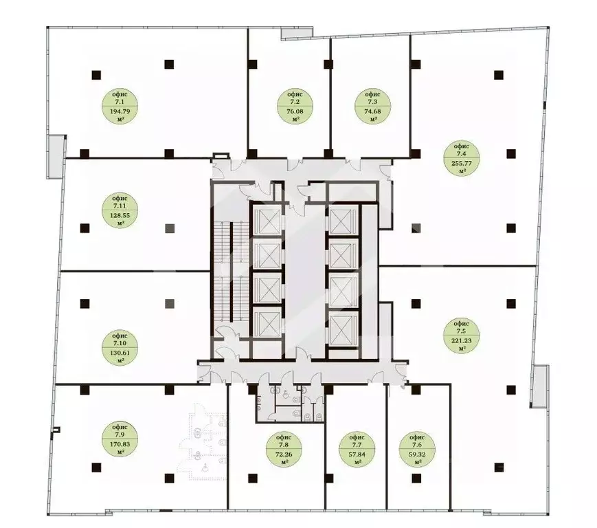 Помещение свободного назначения в Москва ул. Неверовского, 10С3 (170 ... - Фото 2