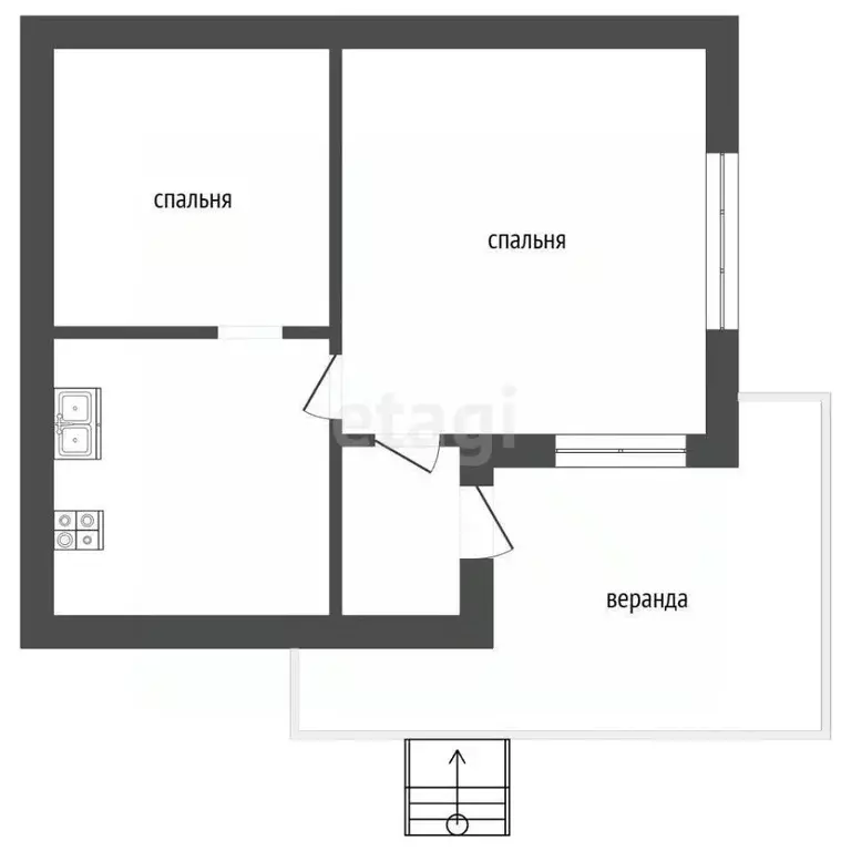 Дом в Московская область, Раменский муниципальный округ, 39 кв-л  (50 ... - Фото 2