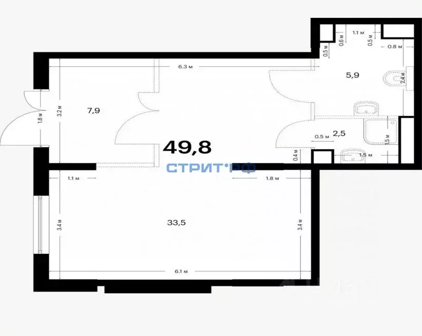 Торговая площадь в Московская область, Красногорск городской округ, ... - Фото 2