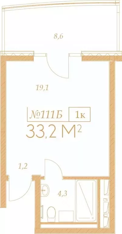 1-к кв. Краснодарский край, Анапа Гостиничный Комплекс Морелло тер.,  ... - Фото 1