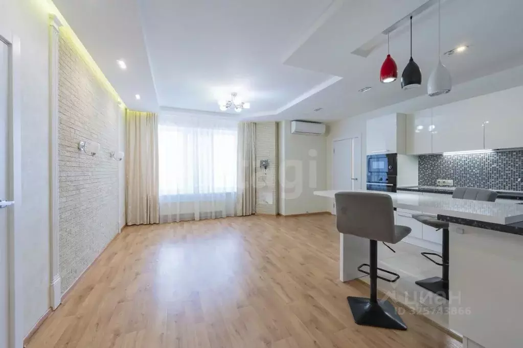 3-к кв. Пермский край, Пермь ул. Николая Островского, 93Д (73.3 м) - Фото 1