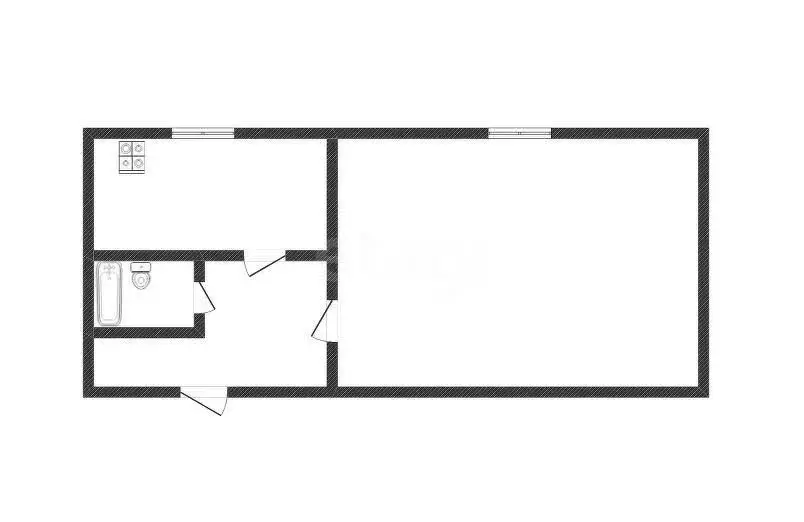 1-комнатная квартира: Нерехта, улица Энергетиков, 13 (25.9 м) - Фото 0