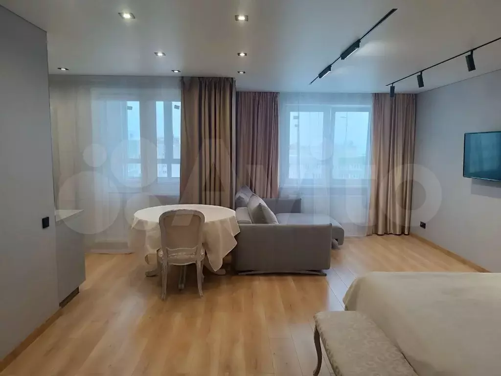 Квартира-студия, 42 м, 18/19 эт. - Фото 0