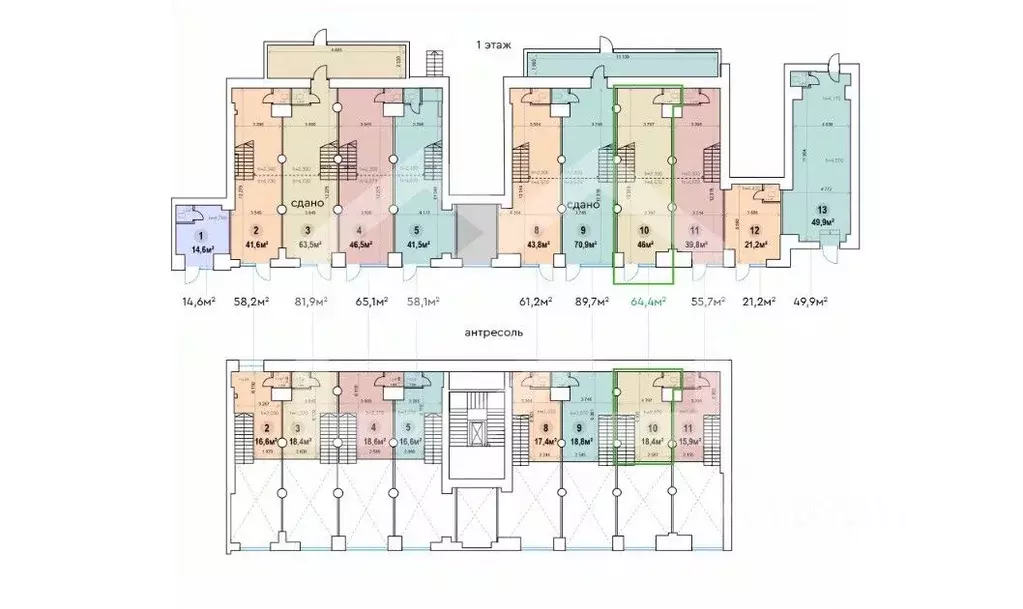 Помещение свободного назначения в Москва ул. Земляной Вал, 25 (64 м) - Фото 2