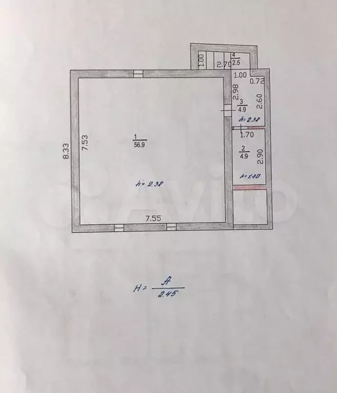 Дом 168,8 м на участке 7,5 сот. - Фото 1