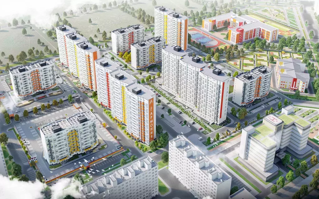 3-комнатная квартира: Тюмень, улица Василия Подшибякина, 12 (82 м) - Фото 0