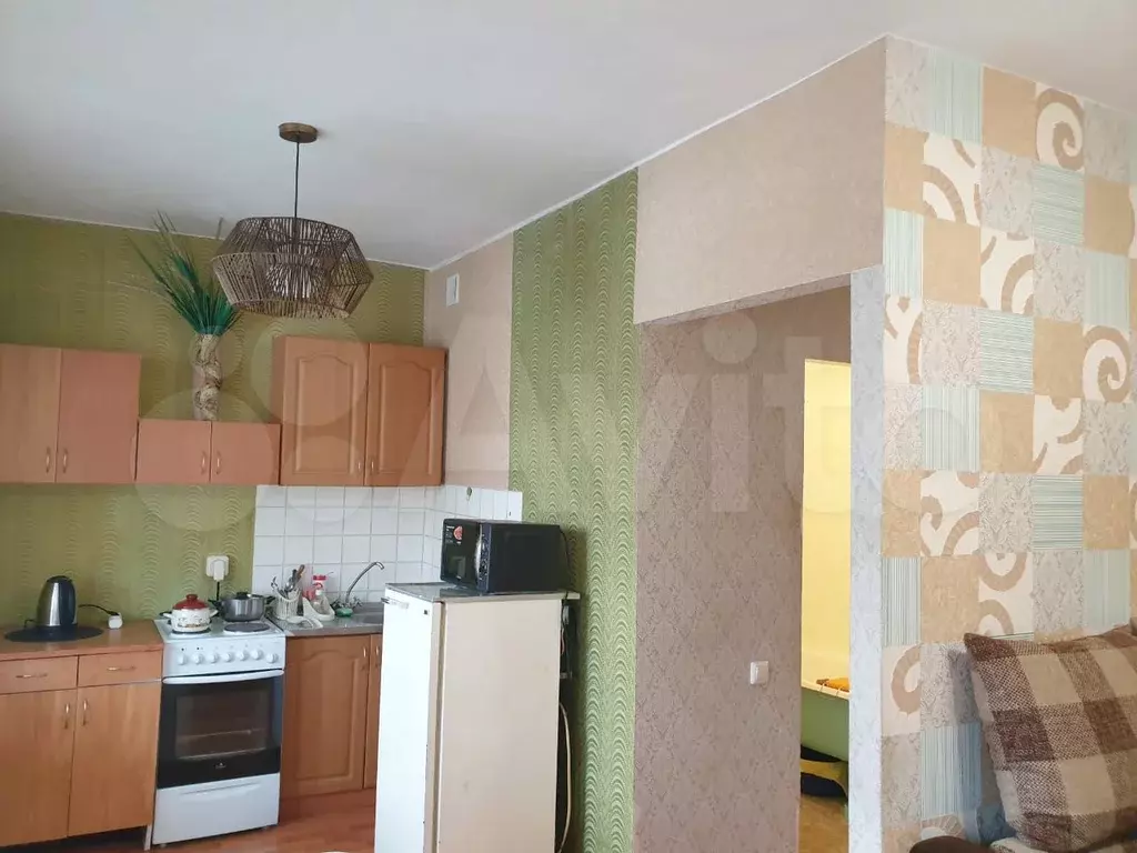 1-к. квартира, 35 м, 1/6 эт. - Фото 1