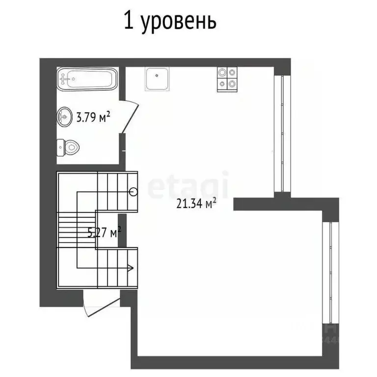 3-к кв. Тюменская область, Тюмень ул. Газовиков, 38 (107.0 м) - Фото 1