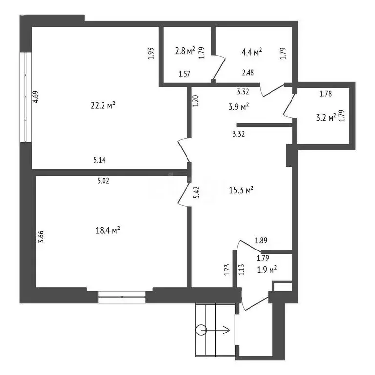 Помещение свободного назначения (75.2 м) - Фото 1