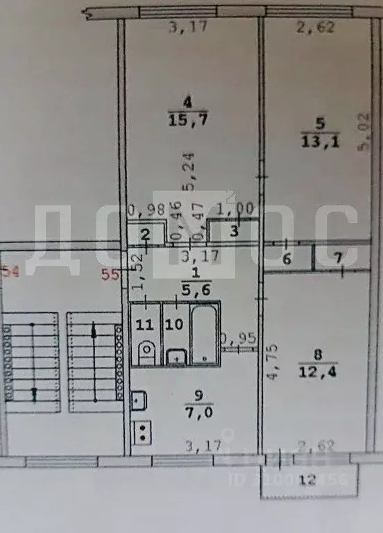 3-к кв. Свердловская область, Екатеринбург ул. Зенитчиков, 14 (60.0 м) - Фото 1