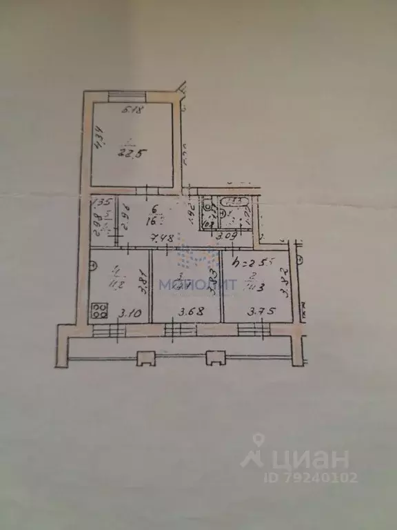 3-к кв. Марий Эл, Йошкар-Ола бул. Ураева, 3 (87.9 м) - Фото 1