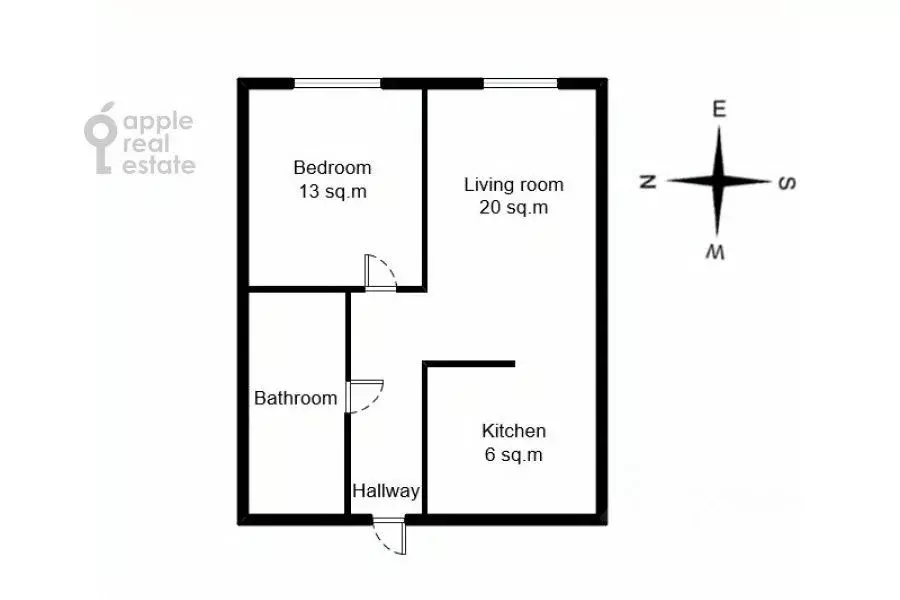 2-к кв. Москва Ленинградский просп., 37/3 (50.0 м) - Фото 2