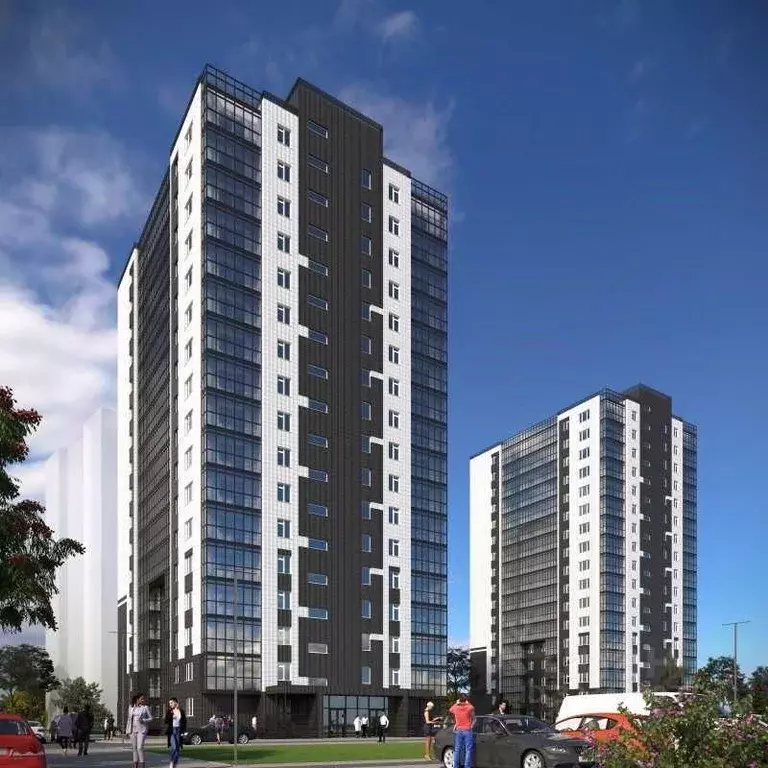 2-к кв. Красноярский край, Красноярск Прибойная ул., 37с12 (60.8 м) - Фото 2